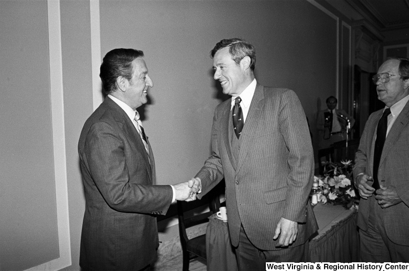 Photograph of Congressman Bill Green (NY) with actor Danny Thomas