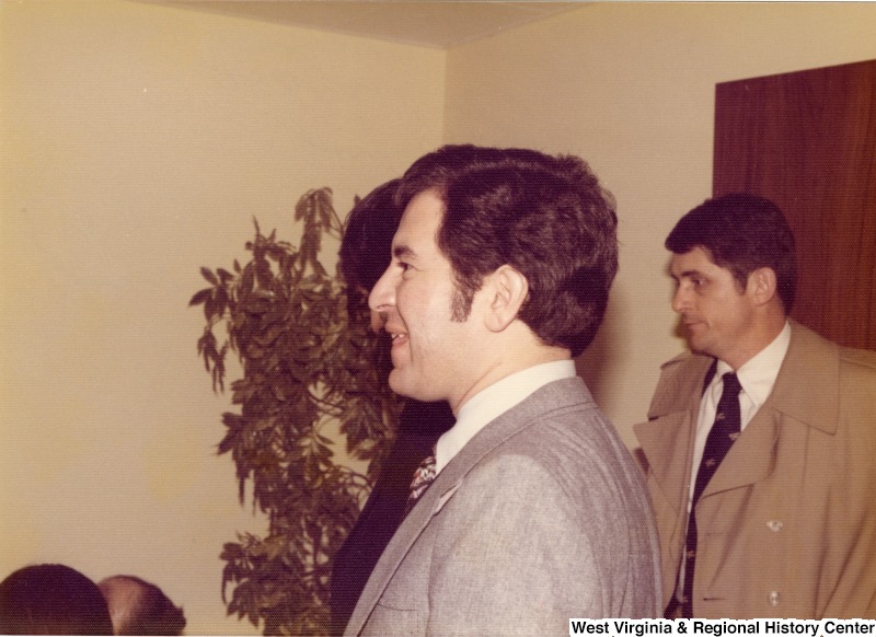 Congressman Nick Rahall II and Lieutenant Colonel Ron Sufle USAF escort upon their arrival in Beirut, Lebanon.