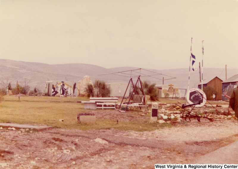 The Israel Army camp during the tour of Golan Heights, Levant (Israel).