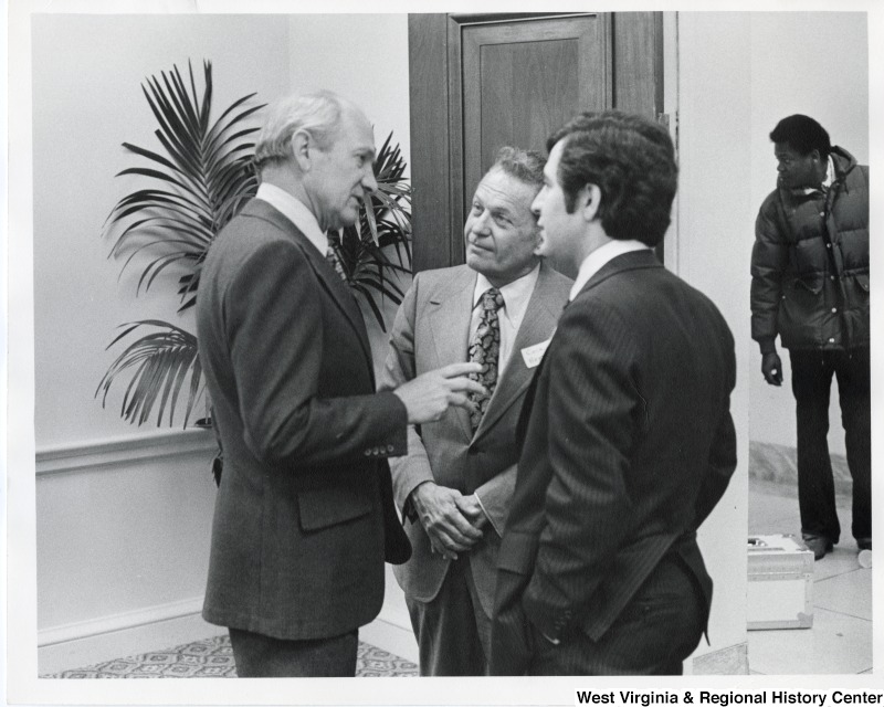 From left to right: Congressman Jack Brooks (D-TX), Chairman of House Judiciary Committee; Congressman Cecil Heftel (D-HI); and Congressman Nick Rahall II (D-WV).