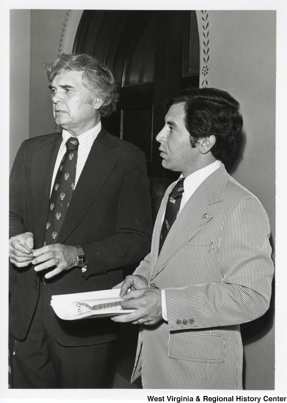 Congressman Al Ullman (D-OR) and Congressman Nick Rahall II (D-WV).