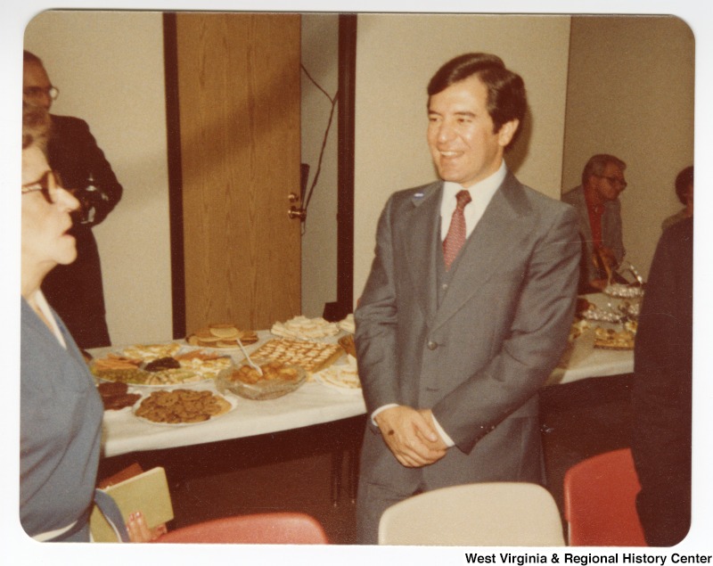 Congressman Nick Rahall, II at the Wildwood Senior Citizens Home in Beckley, West Virginia.