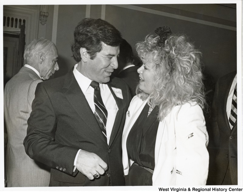 Congressman Nick Rahall, II and actor Sally Struthers at an event in Washington, D.C.