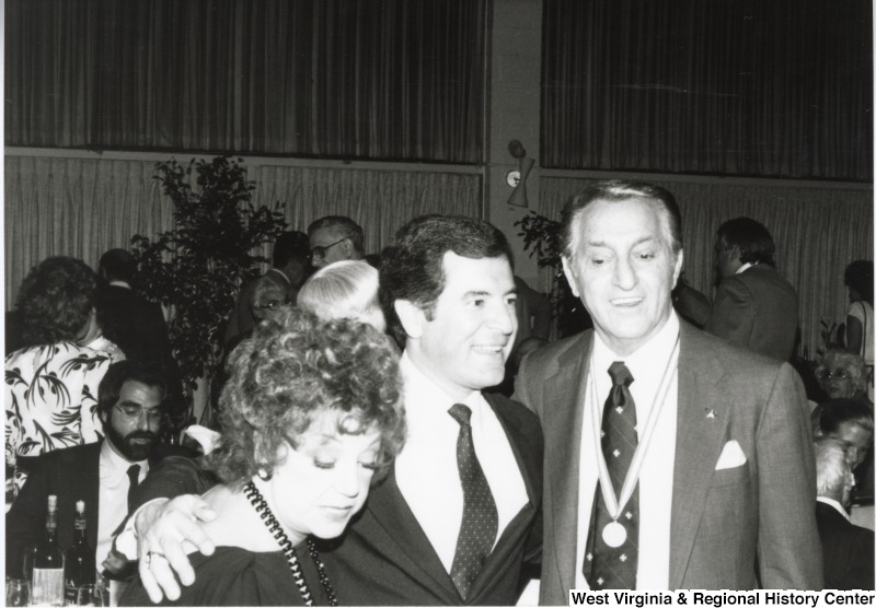 L-R: Rosemarie Thomas, Representative Nick Rahall (D-W.Va.), Danny Thomas.Representative Nick J. Rahall poses for a picture between Rosemarie and Danny Thomas at the American Lebanese Syrian Associated Charities (ALSAC) dinner.