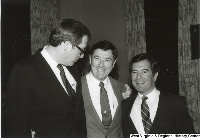 L-R: Senator John D. Rockefeller IV (D-W.V), Representative Austin Murphy (D-PA), Representative Nick J. Rahall (D-W.V).