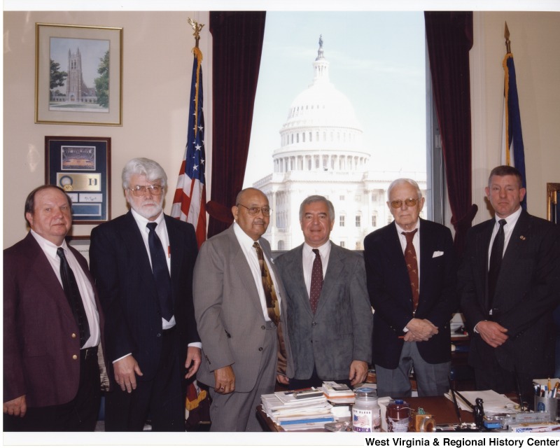 Congressman Nick Rahall (D-WV) with unidentified Shawnee Parkway Authority members in his D.C. office.