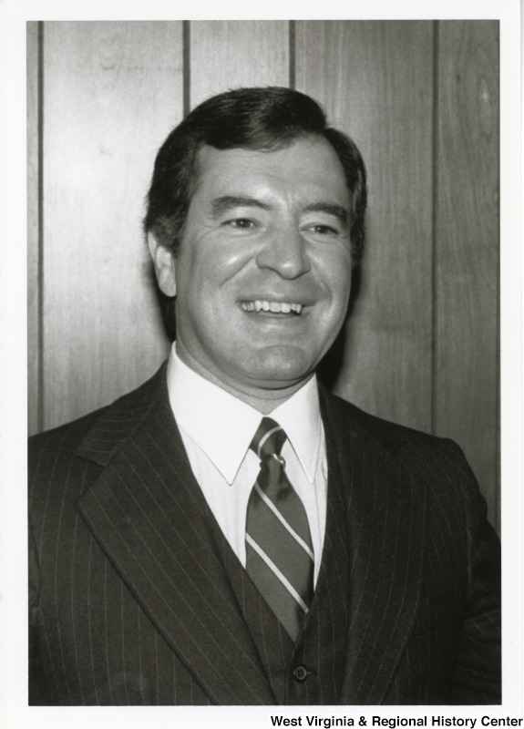 This is a portrait of Representative Nick J. Rahall (D-W.Va.).