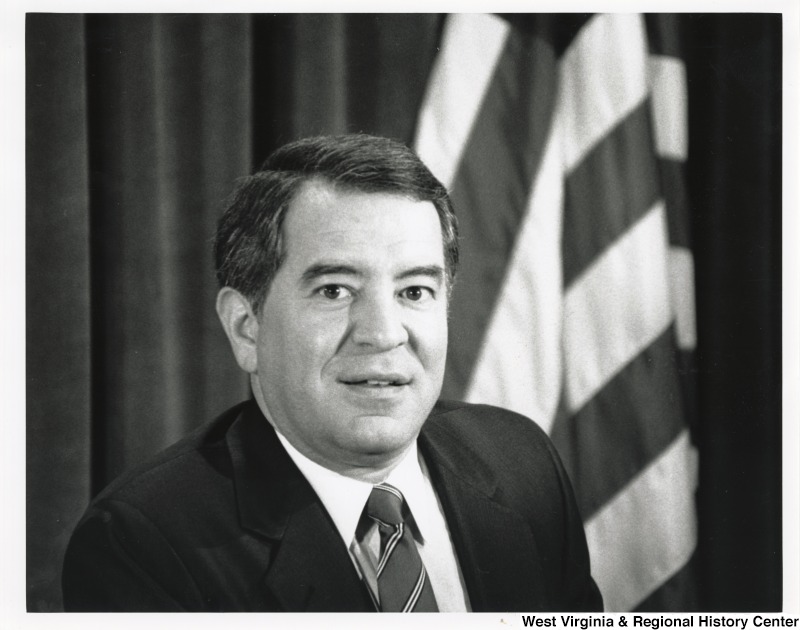 This is a portrait of Representative Nick J. Rahall (D-W.Va.).