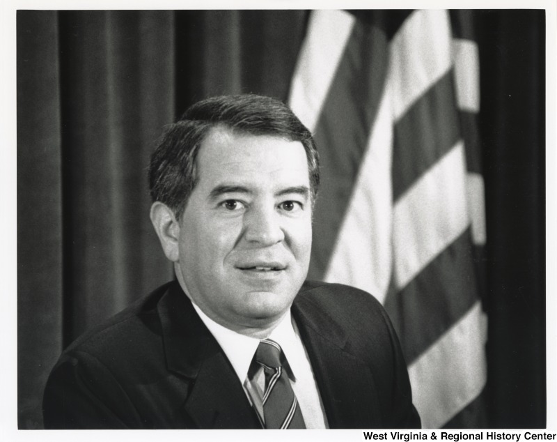 This is a portrait of Representative Nick J. Rahall (D-W.Va.).