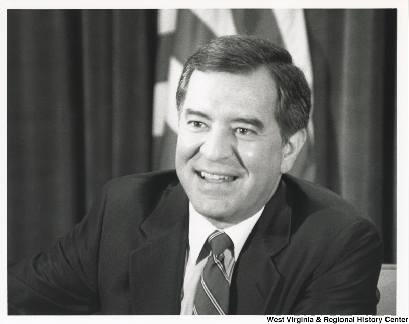 This is a portrait of Representative Nick J. Rahall (D-W.Va.).